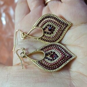 Women's Goldtone Pierced Dangle Earrings